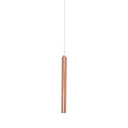 VK Lighting Rados - hanglamp - Ø 2,5 x 205 cm - 7W LED incl. - roze go...