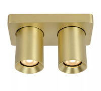 Lucide Nigel - opbouwspot - 20 x 10 x 11,5 cm - 2 x 5W dimbare LED inc...