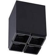 VK Lighting Kyvos - opbouwspot - 6,05 x 6,05 x 8 cm - 8W LED incl. - z...