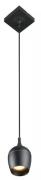 Lucide Preston - hanglamp - 10 x 10 x 146,7 cm - IP44 - zwart