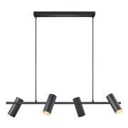 Nordlux Alanis - hanglamp - 15 x 90 x 200 - zwart