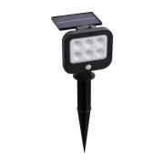 Searchlight Might - grondspot op piek met sensor op zonne-energie - 36...