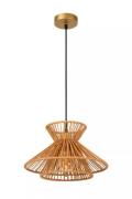 Lucide Tasman - hanglamp - Ø 32 x 150 cm - naturel