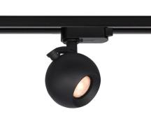 Artdelight Bolero - 1-fase railspot - Ø 9 x 13,7 cm - zwart