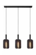 Lucide Rafal - hanglamp - 98 x 20 x 183 cm - grijs