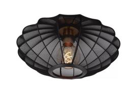Lucide Corina - plafondverlichting - Ø 40 x 21,5 cm - zwart