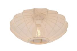 Lucide Corina - plafondverlichting - Ø 40 x 21,5 cm - beige