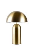 Artdelight Best - tafellamp - Ø 25 x 34,5 cm - mat goud