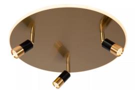 Lucide Jubel - plafondlamp - Ø 48 x 16,5 cm - 28W + 3x 5W dimbare LED ...