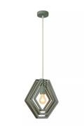 Lucide Mauro - hanglamp - 33,5 x 33,5 x 100 cm - groen