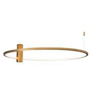 Maxlight Queen - plafondlamp - Ø 80 x 20 cm - 20W LED incl. - geborste...