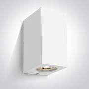 ONE Light GU10 Outdoor Cube Lights - wandlamp -  9 x 7 x 16 cm - IP65 ...