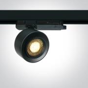 ONE Light COB Zoomable Range - rail spot - Ø 8 x 4,5 cm - 15W LED incl...