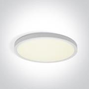 ONE Light Plafo - plafondverlichting - Ø 30 x 2,5 cm - 24W LED incl. -...