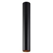 VK Lighting Koroidia - opbouwspot - Ø 7 x 50 cm - zwart en goud