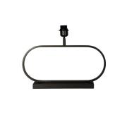 Searchlight - tafellamp voet - 47 x 13 x 27 cm - mat zwart