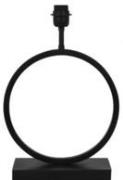 Searchlight - tafellamp voet - 30 x 12 x 42 cm - mat zwart