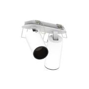 VK Lighting Coko - opbouwspot met inbouwrozet - 12,5 x 3,5 x 7,3 cm - ...