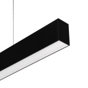 Lichtkoning Slim Line Up - hanglamp - 5,5 x 3,3 cm profiel - 19,2W + 1...