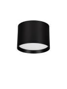 Nova Luce Ziaza - plafondlamp - Ø 12 x 8,6 cm - 17W LED incl. - zandzw...