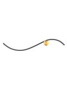 Nova Luce Kima - wandlamp - 65 x 13 x 6 cm - 14W LED incl. - goud en z...
