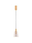 Nova Luce Imatia - hanglamp - Ø 14,5 x 215 cm - 7W LED incl. - messing...