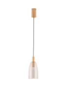 Nova Luce Imatia - hanglamp - Ø 14,5 x 215 cm - 7W LED incl. - messing...