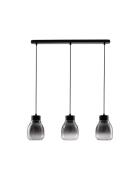 Nova Luce Blacu - hanglamp - 75 x 120 x 15 cm - rokerig verloop en zwa...