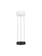 Nova Luce Afi - hanglamp - Ø 20 x 280 cm - 24W dimbare LED incl. - zwa...
