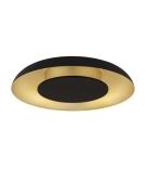 Nova Luce Epos - plafondlamp - Ø 40 x 6 cm - 24W dimbare LED incl. - z...