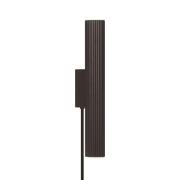Nordlux Vico long - wandlamp - Ø 5 x 35 cm - zwart