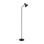 Nordlux Matis - vloerlamp - Ø 12,5 x 160 x 22 cm - zwart