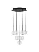 Nova Luce Ifos - hanglamp - Ø 40 x 220 cm - 48W dimbare LED incl. - za...