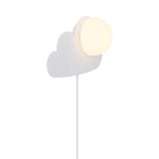 Nordlux Skyku Cloud - wandverlichting - Ø 16 x 23,8 x 37 cm - wit