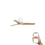 Faro Heywood Tub S Tuya Smart - plafondventilator - Ø 90 cm - mat wit ...