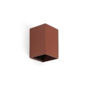 Faro Lune - wandlamp - 8 x 10 x 6,5 cm - terracotta