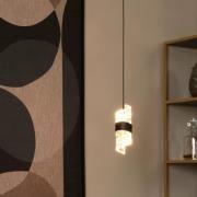 Lucide Kligande - hanglamp - Ø 13 x 150 cm - 9W LED incl. - zwart