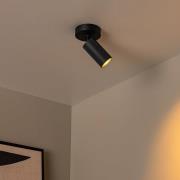 Lucide Clubs - opbouwspot - Ø 10 x 14,9 cm - zwart