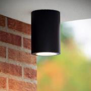 Lucide Volantis - opbouwspot - Ø 10,8 x 15,5 cm - IP54 - zwart