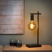 Lucide Leanne - tafellamp - 52 cm - zwart