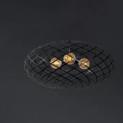 Lucide Wolfram - hanglamp - Ø 100 x 550 cm - zwart