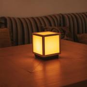 New Garden Vega - oplaadbare tafellamp op zonne-energie met afstandsbe...