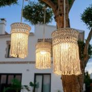 New Garden Mykonos Hang - hanglamp met oplaadbare lichtbron en afstand...